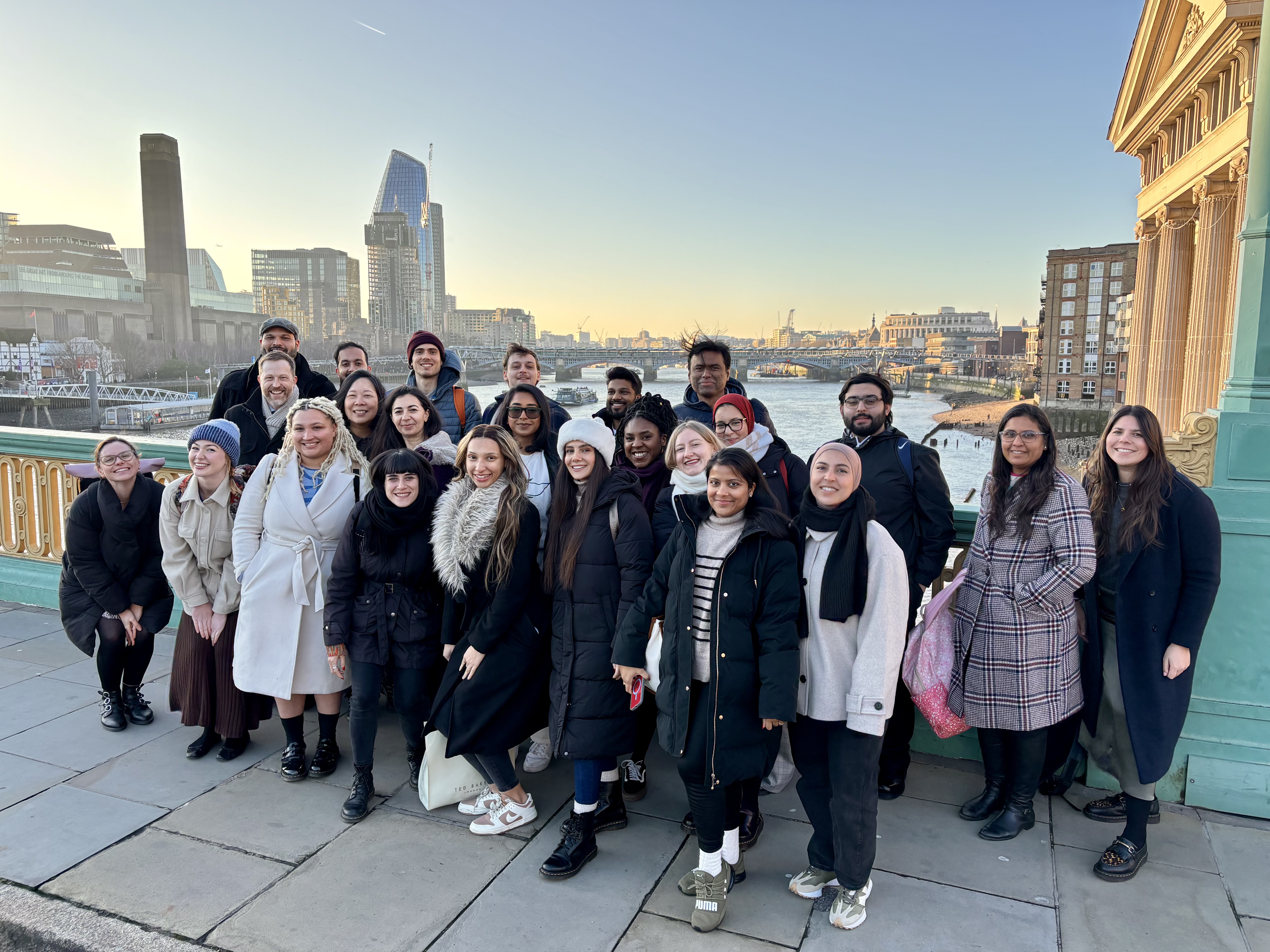 Celebrating a sunny day of teacher training and collaboration in the City of London